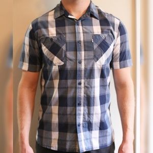 Levi's short sleeve button down flannel